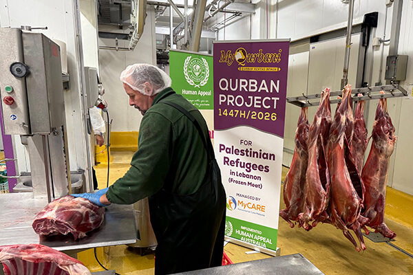 Persediaan daging qurban sejukbeku