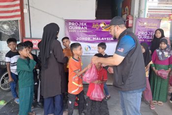 Agihan qurban untuk asnaf di Johor