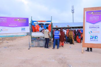 Agihan qurban di Somalia